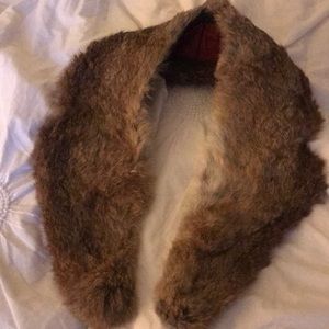 Vintage Fox Fur Lapel Collar